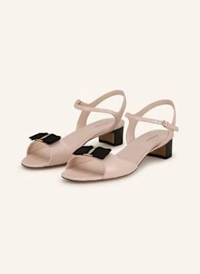 Ferragamo Sandały Na Obcasie rosa