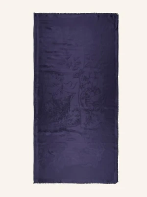 Ferragamo Szalik Jedwabny blau