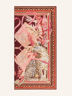 Ferragamo Szalik Jedwabny rot