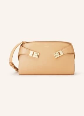 Ferragamo Torba Na Ramię Hug beige