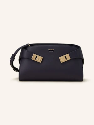 Ferragamo Torba Na Ramię Hug blau