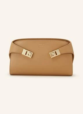 Ferragamo Torba Na Ramię Hug braun