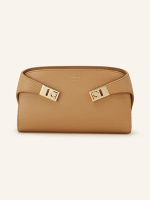 Ferragamo Torba Na Ramię Hug braun