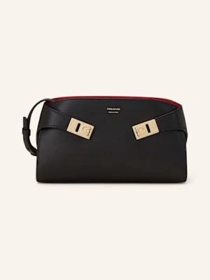 Ferragamo Torba Na Ramię Hug schwarz