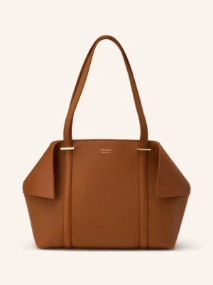 Ferragamo Torba Na Zakupy The Scarf Grainy braun