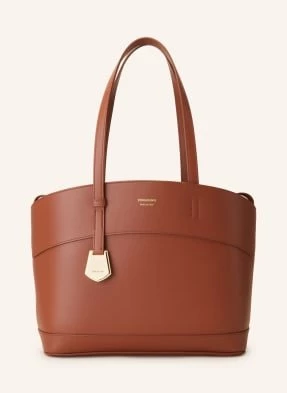 Ferragamo Torba Shopper Charming Z Saszetką braun