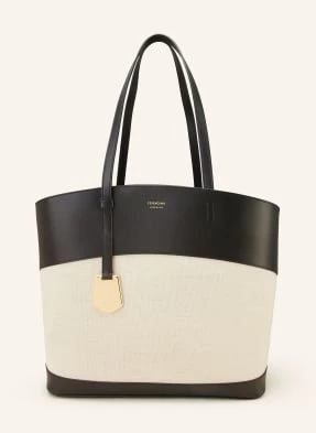 Ferragamo Torba Shopper Charming Z Saszetką schwarz