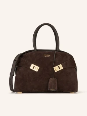 Ferragamo Torebka Hug braun