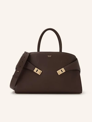 Ferragamo Torebka Hug Large braun