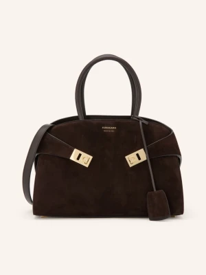 Ferragamo Torebka Na Ramię Hug braun