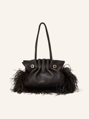 Ferragamo Torebka Soft Bag braun