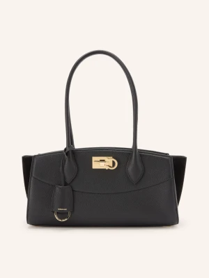 Ferragamo Torebka The New Studio Soft schwarz CZARNY