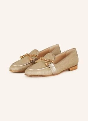 Festa Loafersy Joys Z Ozdobnymi Kamykami beige