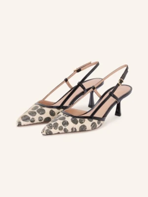 Festa Slingpumps Dora Polka schwarz