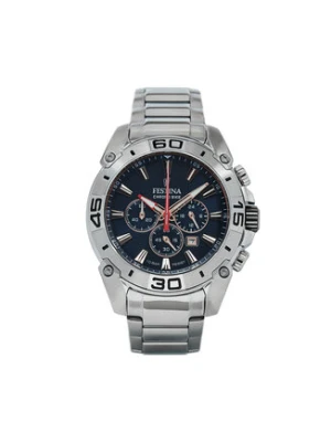 Festina Zegarek Chrono Bike '21 20543/4 Srebrny