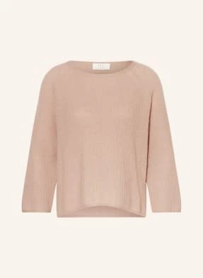 Ffc Sweter Z Rękawami 3/4 Z Kaszmirem beige