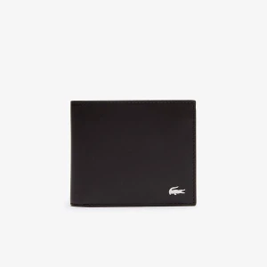 Fg Compact Leather Billfold Lacoste