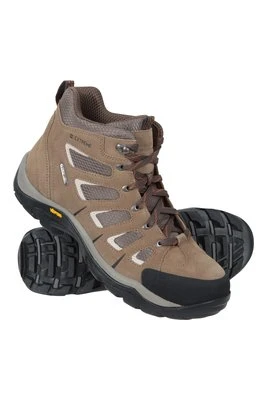 Field Extreme Vibram męskie wodoodporne buty górskie wysokie - Brown Mountain Warehouse