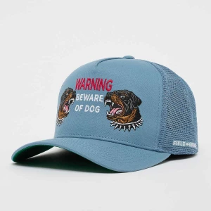 Field Grade Beware Of Rott Twill Mesh Trucker uniseks Czapki niebieski rozmiar Akcesoria