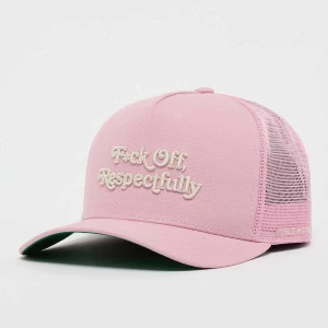 Field Grade RESPECTFULLY TWILL MESH TRUCKER fg green uniseks Czapki różowy rozmiar Akcesoria