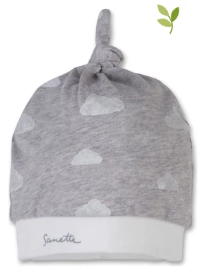 Sanetta Kidswear Czapka w kolorze jasnoszarym rozmiar: 44 cm
