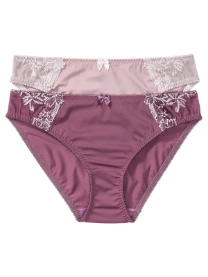 Figi (2 pary) BonPrix fioletowy