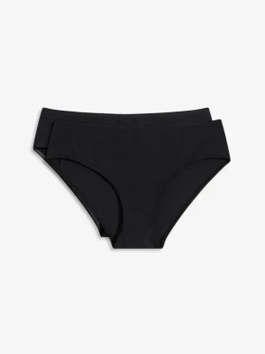 Figi bikini (2 pary) BonPrix czarny