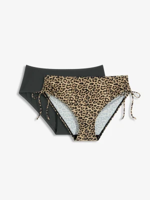 Figi bikini (2 pary) BonPrix czarny