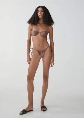 Figi bikini brazylijskie błyszczące Mango