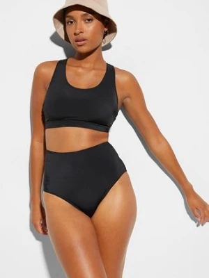 Figi bikini High Waist, z regulacją w pasie bonprix