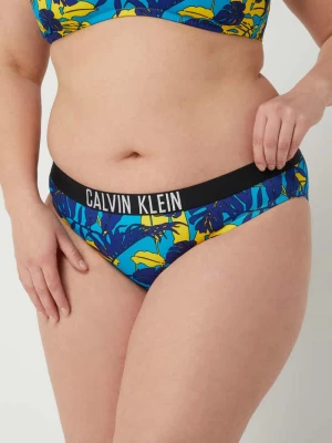Figi bikini PLUS SIZE z paskiem z logo Calvin Klein Underwear Plus