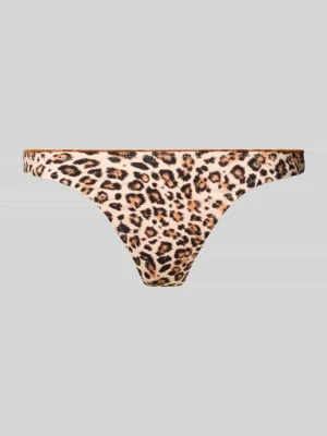 Figi bikini we wzór na całej powierzchni model 'AIRA SAVARI' Banana Moon Beżowy
