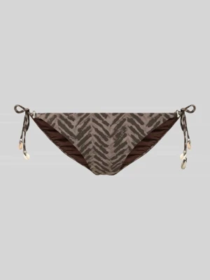 Figi bikini z bocznym wiązaniem model ‘DREA SILVARY’ banana moon