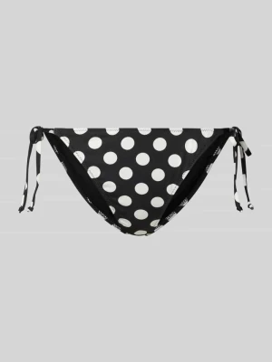 Figi bikini z bocznym wiązaniem model 'THALIA' NEO NOIR