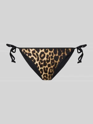 Figi bikini z bocznym wiązaniem model 'TRIA' NEO NOIR