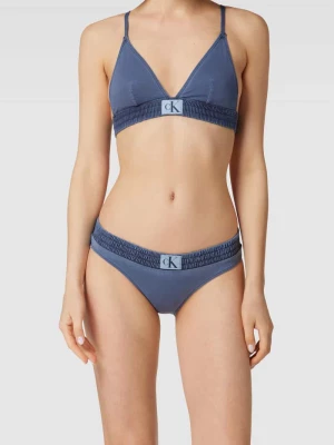 Figi bikini z detalem z logo Calvin Klein Underwear