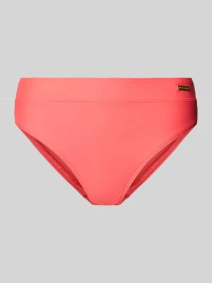 Figi bikini z detalem z logo Lascana Koralowy