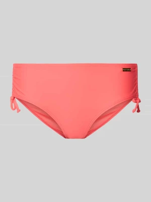 Figi bikini z detalem z logo Lascana Koralowy