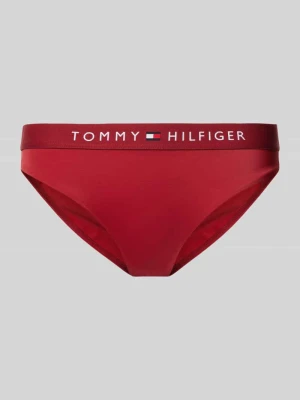 Figi bikini z elastycznym paskiem z logo Tommy Hilfiger