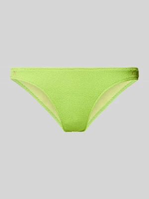 Figi bikini z fakturowanym wzorem model ‘NAIDA SCRUNCHY’ banana moon