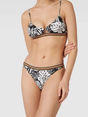 Figi bikini z kwiatowym nadrukiem model ‘WINA’ banana moon