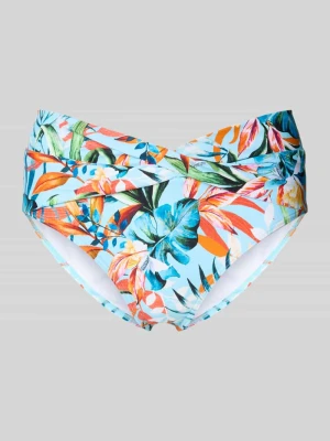 Figi bikini z kwiatowym nadrukiem na całej powierzchni model ‘Caru’ VENICE BEACH