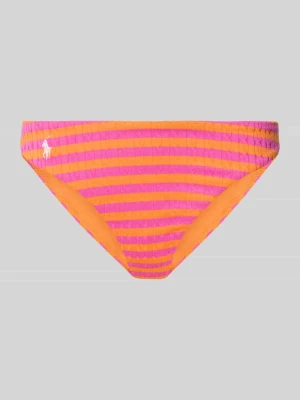 Figi bikini z nadrukiem na całej powierzchni model 'CABLESTRIPE' Polo Ralph Lauren