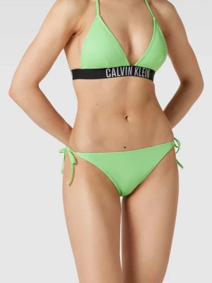 Figi bikini z paskami z logo Calvin Klein Underwear