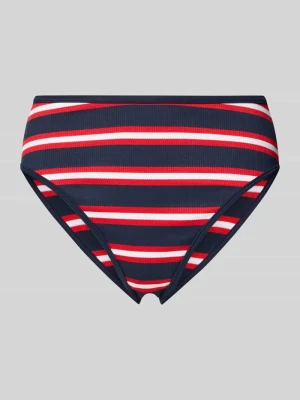 Figi bikini z prążkowanego materiału Tommy Hilfiger