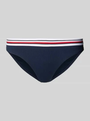 Figi bikini z taśmą z logo Tommy Hilfiger Granatowy