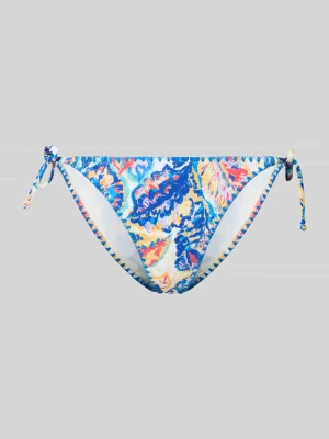 Figi bikini z wiązaniem model ‘Romy’ Shiwi Niebieski