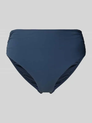 Figi bikini z wysokim stanem i marszczeniami Barts Granatowy
