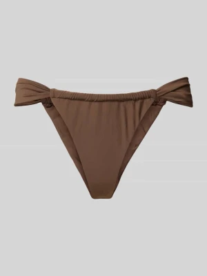 Figi bikini z wysokim stanem z wysokie wycięcia na nogi model 'ZANITA' NEO NOIR