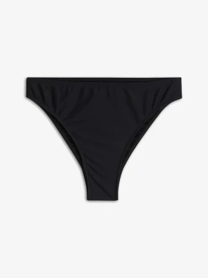 Figi bikini z wysokim wycięciem nogawek BonPrix czarny